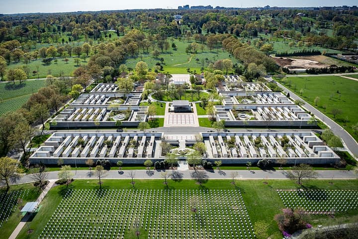 Representative cemetery grounds, not this plot