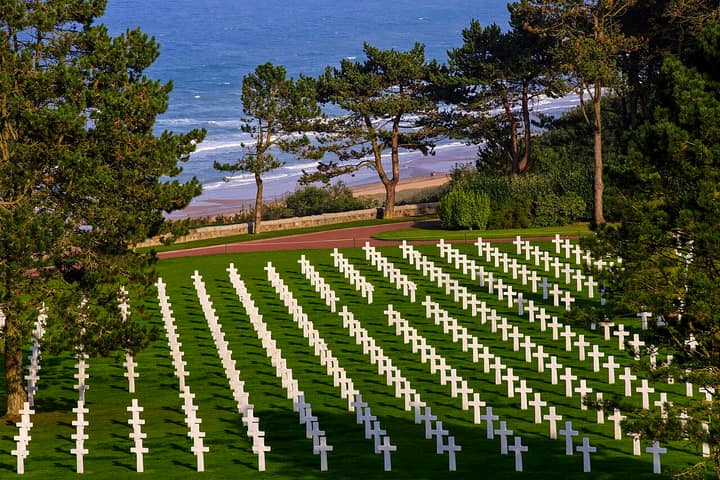 Representative cemetery grounds, not this plot