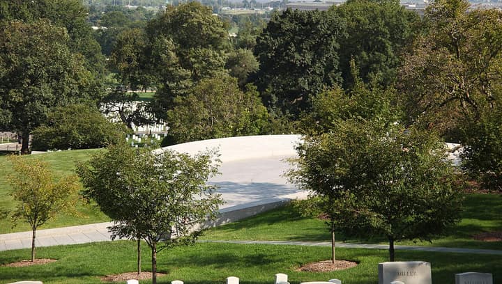 Representative cemetery grounds, not this plot