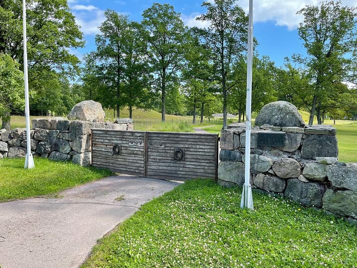 Representative cemetery grounds, not this plot