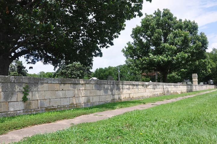 Representative cemetery grounds, not this plot