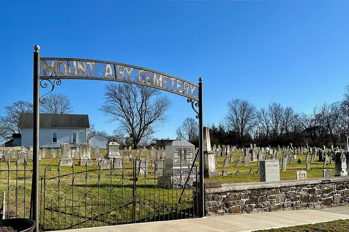 Representative cemetery grounds, not this plot