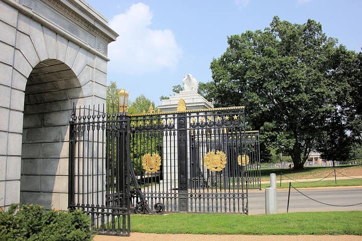 Representative cemetery grounds, not this plot