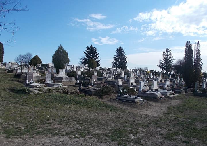Representative cemetery grounds, not this plot