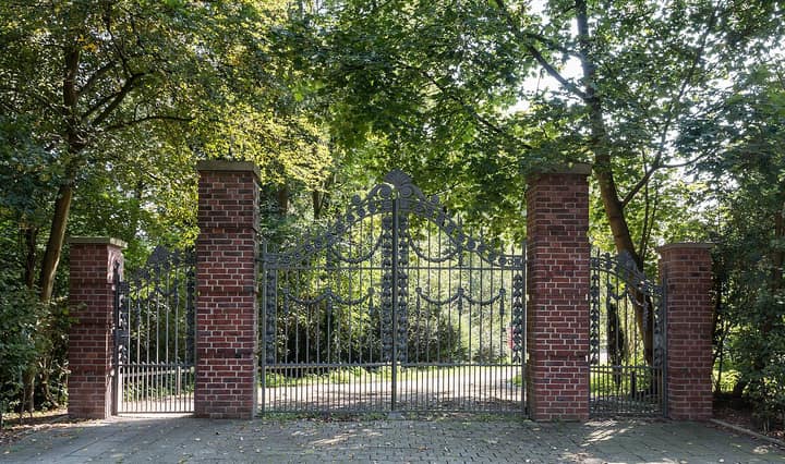 Representative cemetery grounds, not this plot