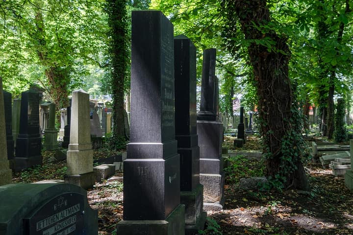 Representative cemetery grounds, not this plot