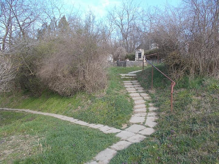 Representative cemetery grounds, not this plot